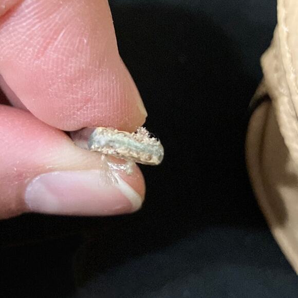 COACH F37747 MICRO GOLD MINI GLITTER BENNETT SATCHEL. STARS - Picture 16 of 16